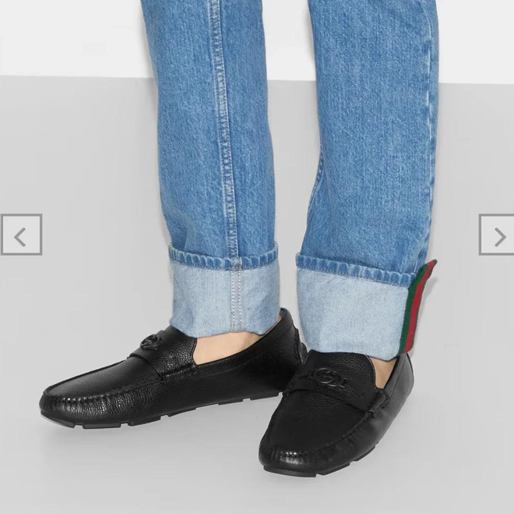 Gucci Havel $970 Interlocking G Drivers Loafers Gucci Size 9 US9.5